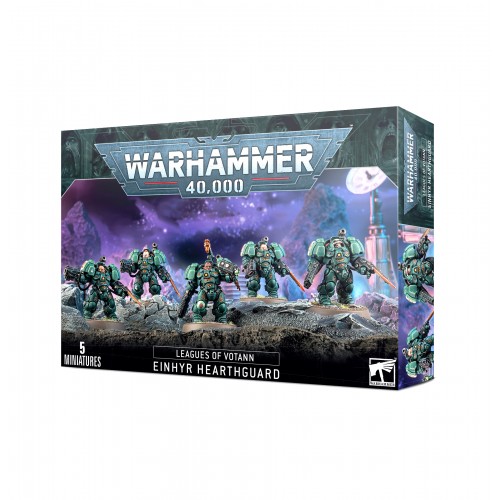 Leagues Of Votann: Einhyr Hearthguard, Field heavily armored elite infantry for your Leagues of Votann army